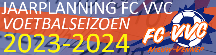 FC VVC Jaarplanning 2023-2024