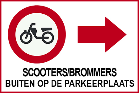 Parkeerverbod Scooters