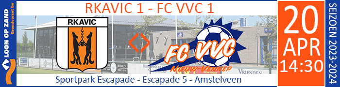 RKAVIC 1 - FC VVC 1 :: Loon op Zand