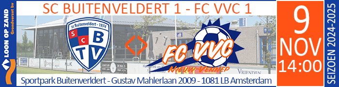 SC BUITENVELDERT 1 - FC VVC 1 :: Loon op Zand