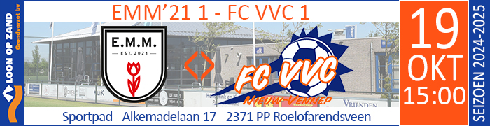 EMM'21 1 - FC VVC 1 :: Loon op Zand