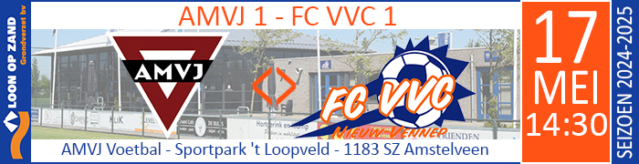 AMVJ 1 - FC VVC 1 :: Loon op Zand