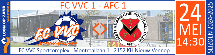 FC VVC 1 - AFC 1 :: Loon op Zand