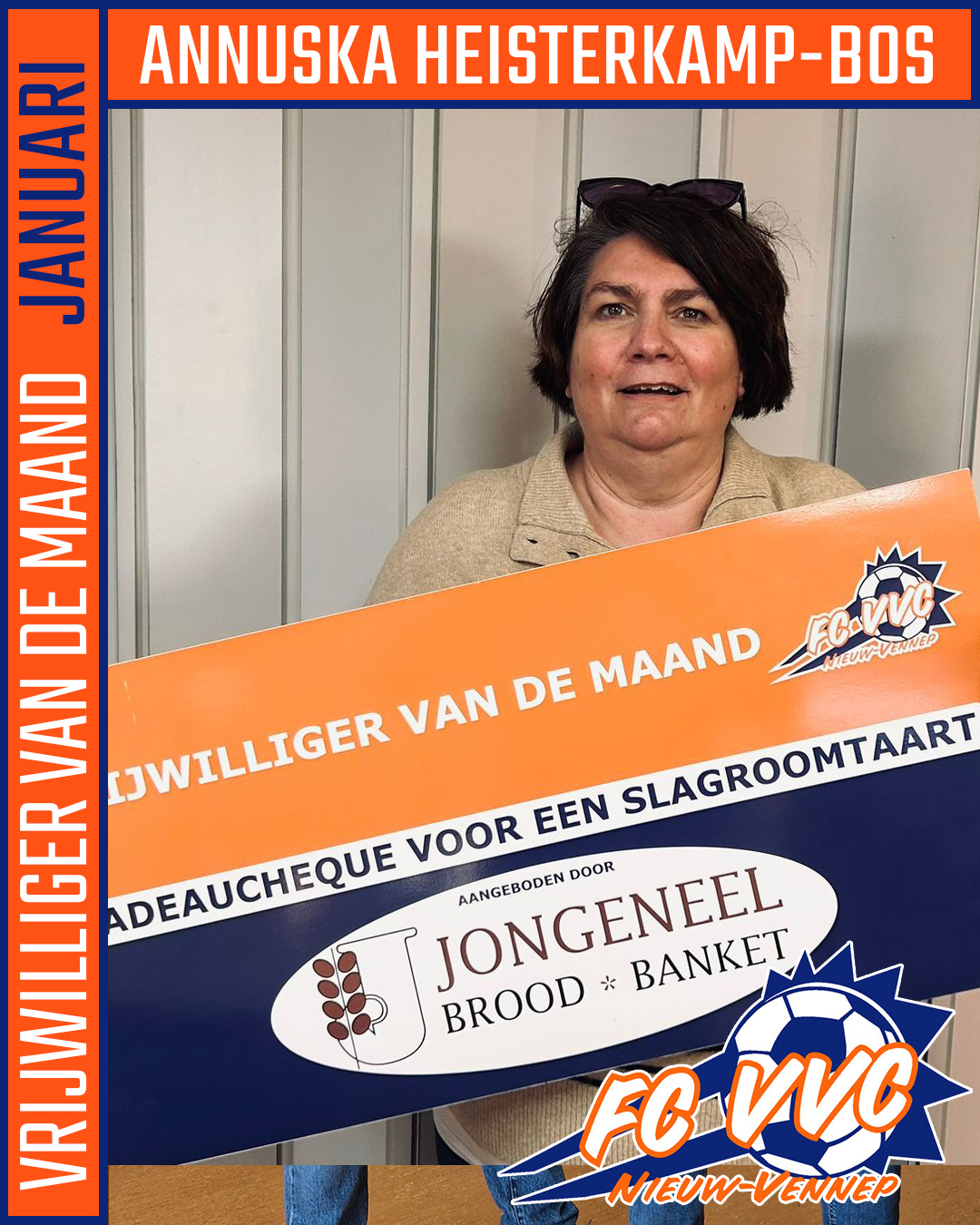 Vrijwilliger van de Maand Januari :: Annuska Heisterkamp-Bos