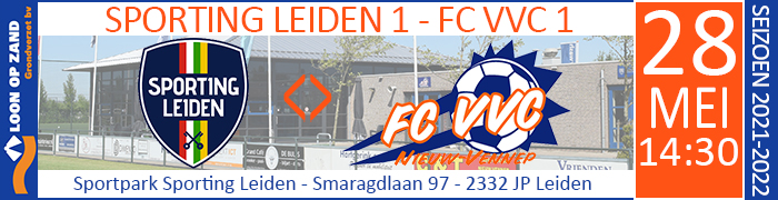 SPORTING LEIDEN 1 - FC VVC 1 : : Sponsor Loon op Zand