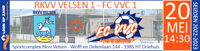 RKVV VELSEN 1 - FC VVC 1 :: Loon op Zand