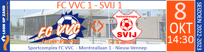 FCVVC1 - SV IJMUIDEN 1 :: Sponsor Loon op Zand