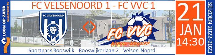 FC VELSENOORD 1- FC VVC 1 :: Sponsor Loon op Zand
