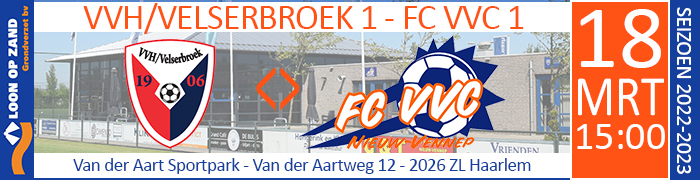 VVH/Velserbroek 1 - FC VVC 1 :: Loon op Zand