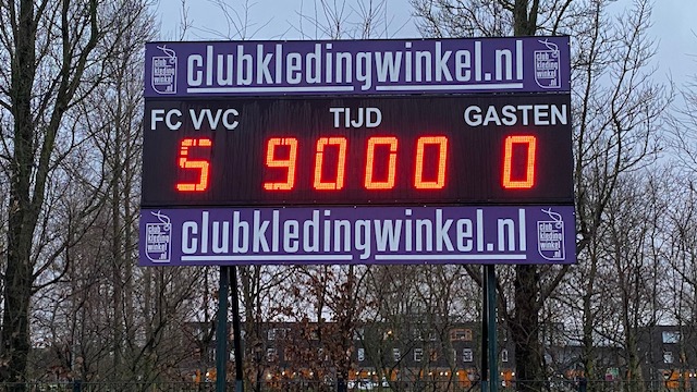 FC VVC 1 - SV K.D.O. 1 :: Loon op Zand