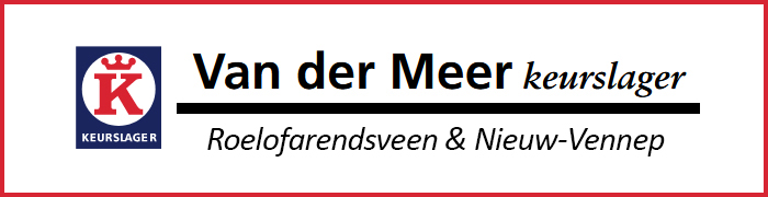 Keurslager Van Der Meer uit Nieuw-Vennep en Roelofarendsveen 