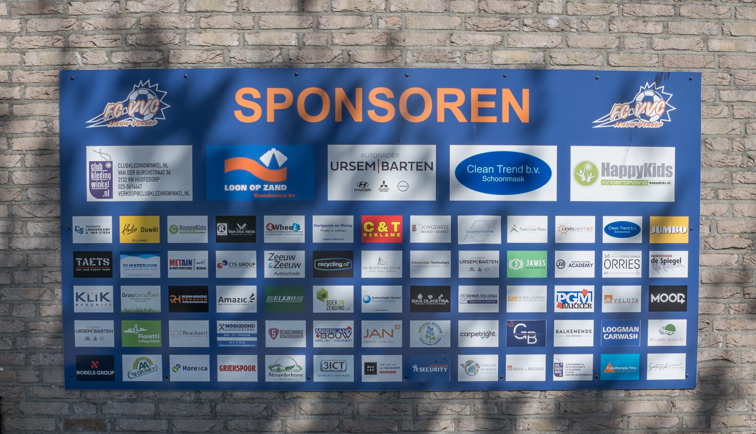 Three New Sponsors Join FC VVC